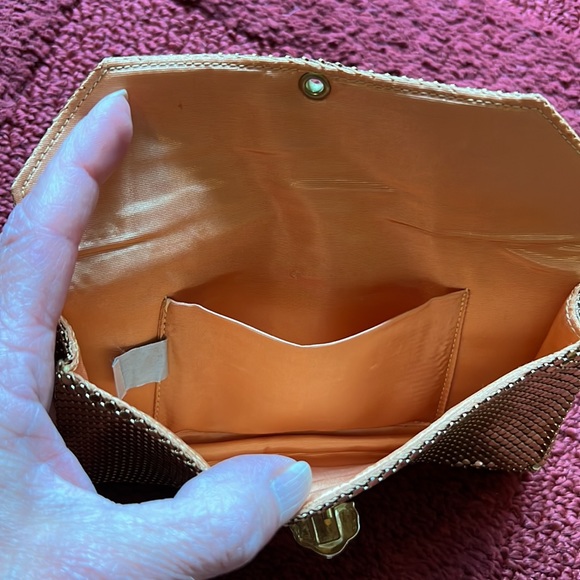 Vintage Whiting & Davis Gold Mesh Small Clutch - Picture 5 of 8